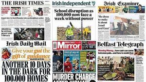 What the papers say: Monday's front pages