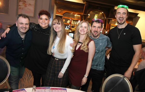 Marty Miller, Trish Miller, Kassie Friary, Ashleigh Redmond, Michael Monaghan and Eoghan Burke