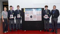 Monasterevin school celebrates award winning Young Scientist students
