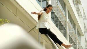 Drunk woman tried to slide down banisters in local hotel