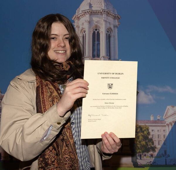 Grace Greene of Celbridge Community School