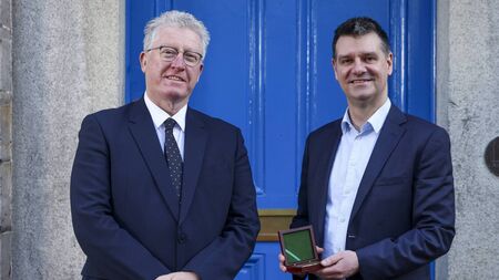 Kildare man recieves DCU alumni award
