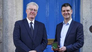 Kildare man recieves DCU alumni award