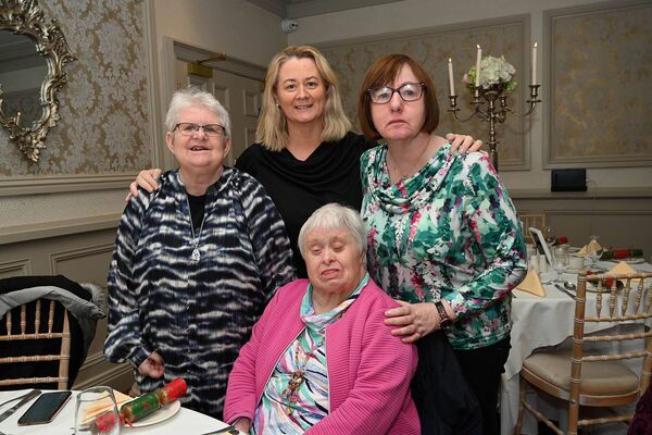 Ann Riddell, Graine Dempsey, Joan Walker and Babs Harding 