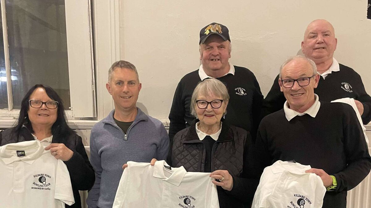 Café sponsors Kildare Town Bowling Club