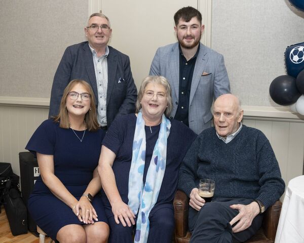 Mattie, Matthew, Hannah, Rosemary Keogh with Cha