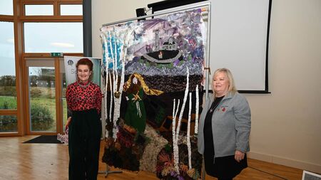 Monasterevin women’s group launch St Brigid tapestry