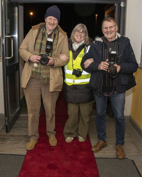The Paparazzi: Pat Fleming, Susan Laverty and Dave Daly The Paparazzi: Pat Fleming, Susan Laverty and Dave Daly
