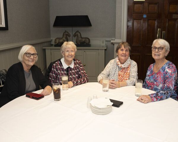 Marie Hunter, Lily Bracken, Leslie Mullens and Freda Joyce