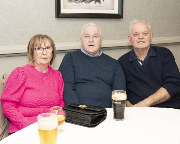 Kathleen, Ger and Liam Kelly
