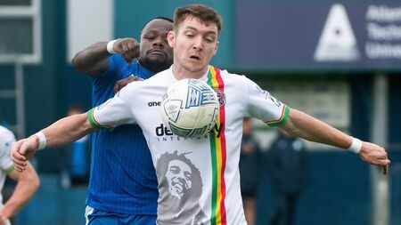 Athy's Feely relishing the challenge of League 1 football 