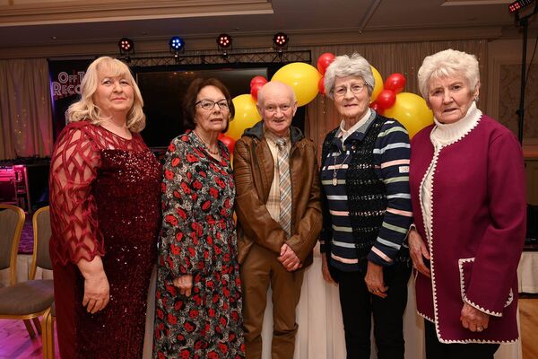 Eileen Dowling, Mary Mulryan, Sean O'Connor, Eileen Miley and Maureen Cullen 