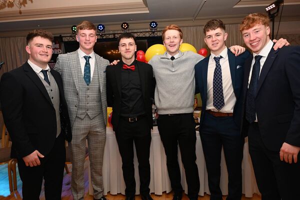 Adam Griffith, Charlie Swan, Felix Lawler, Ian Fleming, Cian Miley and Oisin Grufferty 