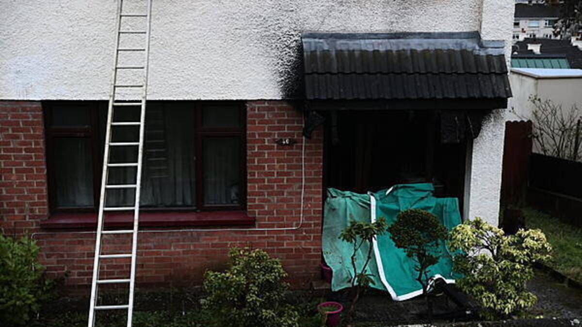 Police officers hailed after rescuing adults and children from burning house in Co Tyrone