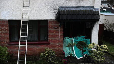 Police officers hailed after rescuing adults and children from burning house in Co Tyrone
