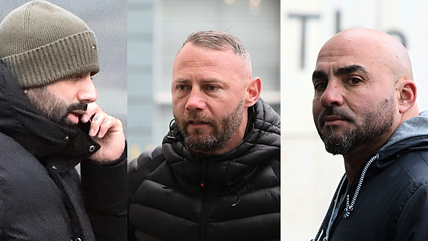 Three convicted of rape and sex assault of woman they met in Dublin nightclub