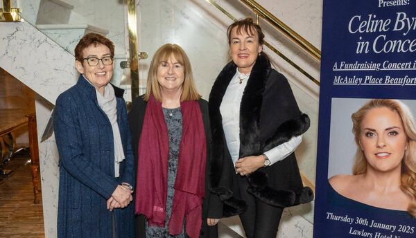 Audience members attending Celine Byrne in Concert for McAuley Place Beaufort Project