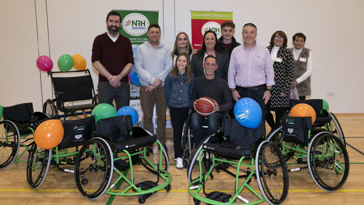 Kildare man raises €150,000 for spinal cord injury services