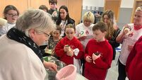 Athy Sing and Sign butter making event