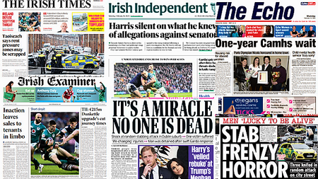 What the papers say: Monday's front pages