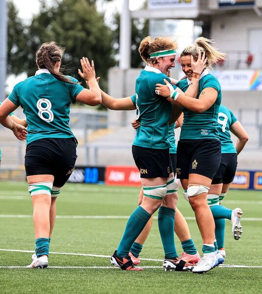 Former Naas duo Erin King and Ruth Campbell are included in Ireland's Six Nations squad Photo: ©INPHO/Dan Sheridan Former Naas duo Erin King and Ruth Campbell are included in Ireland's Six Nations squad Photo: ©INPHO/Dan Sheridan
