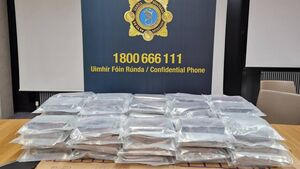 Gardaí seize €5 million of cocaine in Allenwood Gardaí seize €5 million of cocaine in Allenwood