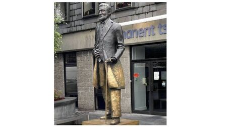 Damaged Kildare statue repaired after American donor steps in