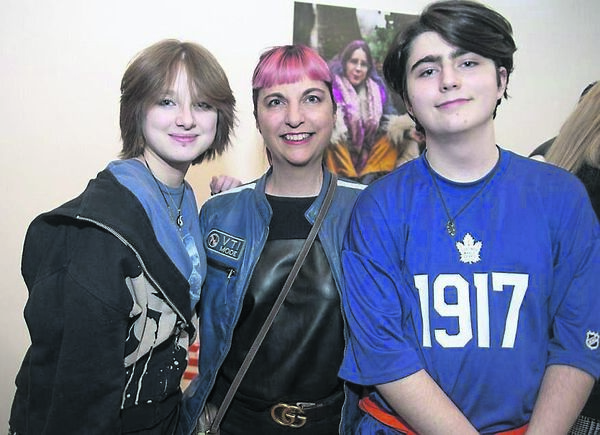 Eva Musialska, Cal Jackman and Honor Hales