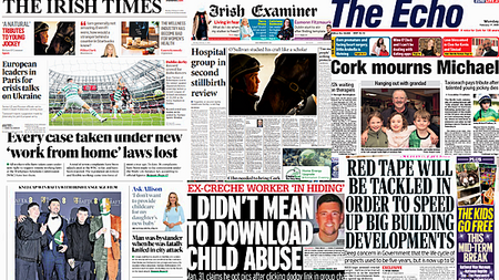 What the papers say: Monday's front pages