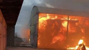 Three teens arrested over Naas stud fire