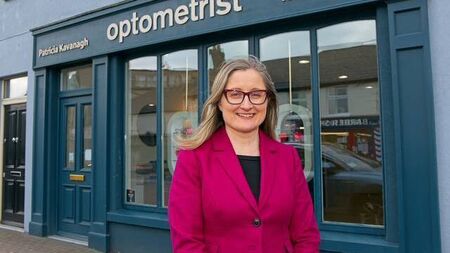 Naas optometrist retires after 30 years of service