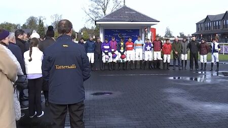 An emotionally charged day at Punchestown Racecourse