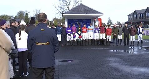 An emotionally charged day at Punchestown Racecourse