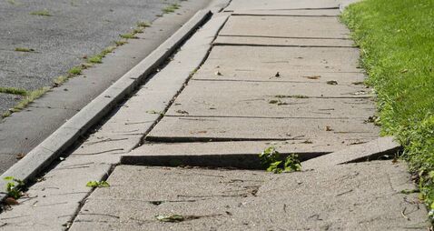 Calls for emergency path repairs in Suncroft 