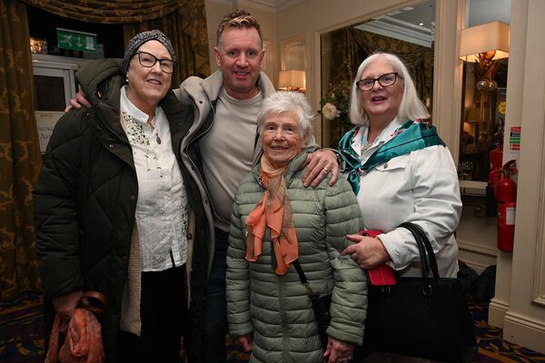 Liz Cahill, Mike Denver, May Dowling and Mary Keogh Photos: Jimmy Fullam