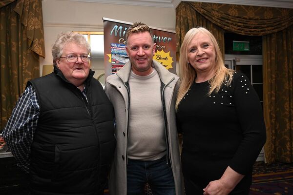 Ger Markey, Mike Denver and Bernie Hillis 
