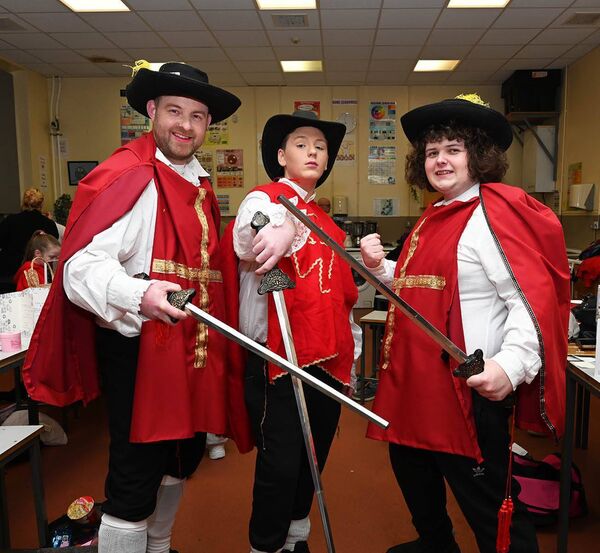 Noel Conway, Seamus Burke and Darragh Moore 