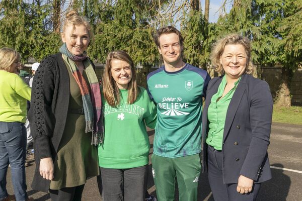 Mary Deegan, Avril Burke, Noel Hendrick and Lucy Behan