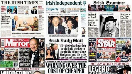 What the papers say: Friday's front pages