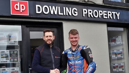Kildare support for ambitious bike racer