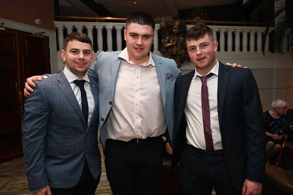 Mark Byrne, Stephen Carey and Eoin Bagnall 