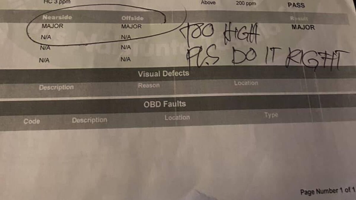 Customer slams poor service and ‘rude attitude’ at NCT test centre