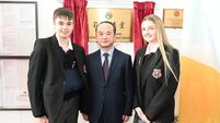 Kildare school & Chinese ambassador celebrate links