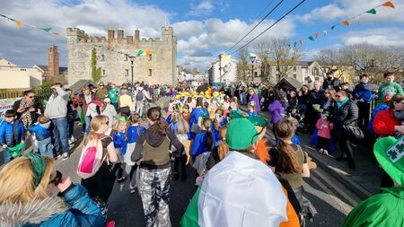 What time are the Kildare St Patrick's Day parades taking place?