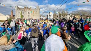 What time are the Kildare St Patrick's Day parades taking place?
