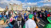 What time are the Kildare St Patrick's Day parades taking place?