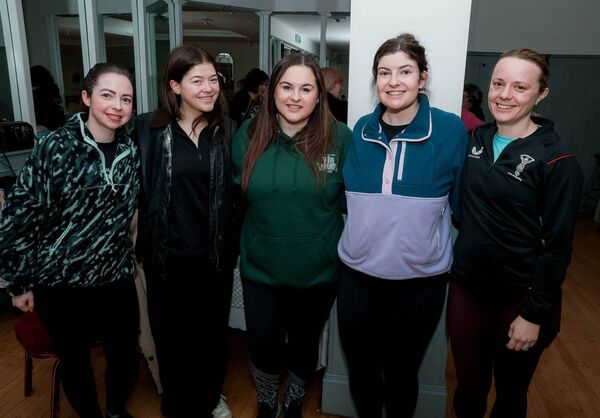 Dee McCall, Laura Gleeson, Katie Laheen, Aoife Moroney and Lucy Joyce