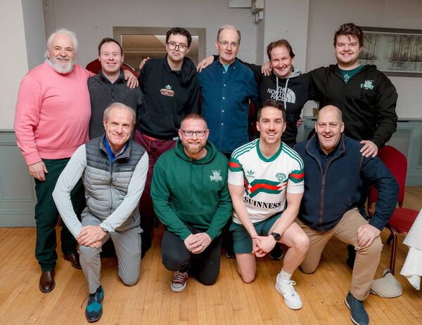 David Kirk, Peter Nolan, Simon Lee, Sean O'Keeffe, Paul Dicker, Conor MacNamee, Mark Whelan, Dale, Cormac Malone and Brian Purcell