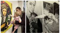 Athy mother and child image mirrored through time
