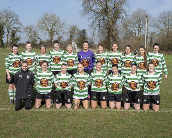 Mill Celtic team who beat Killester Donnycarney to reach the LFA Junior Cup Final Photo: Aisling Hyland